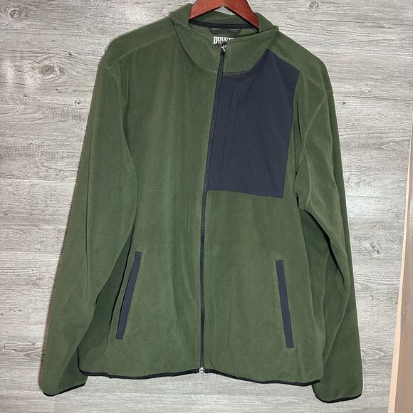 Duluth Trading Company Men’s Fleece Zip-Up Jacket Size XL - Picture 1 of 6